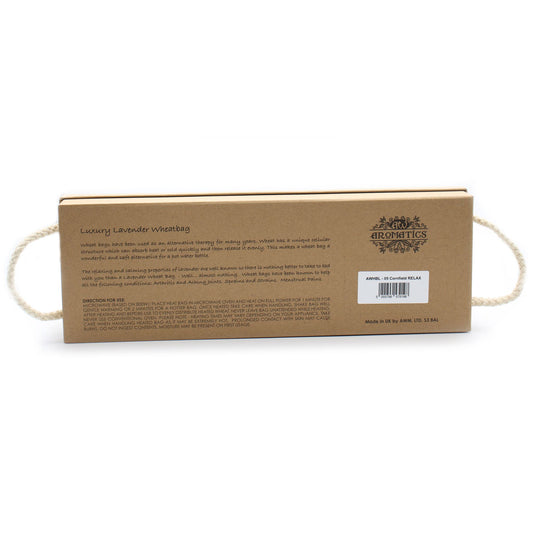 Luxus-Weizenkissen mit Lavendel in einer Geschenkbox – Cornfield RELAX
