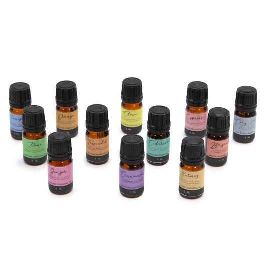 Aromatherapie-Set mit ätherischen Ölen – Herbst