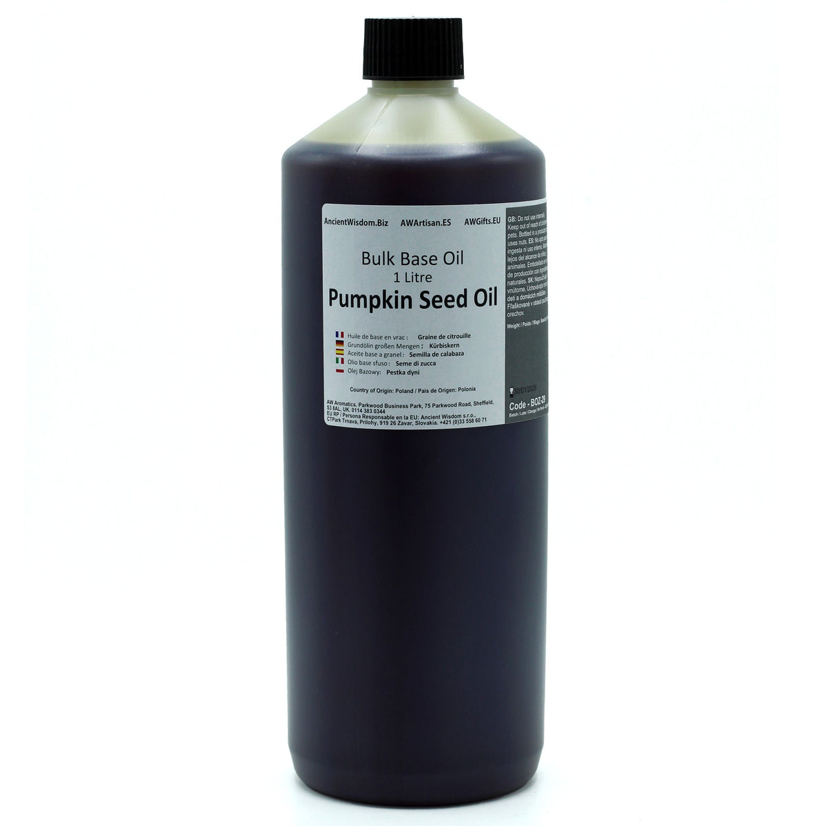 Kürbiskernöl – 1 Liter