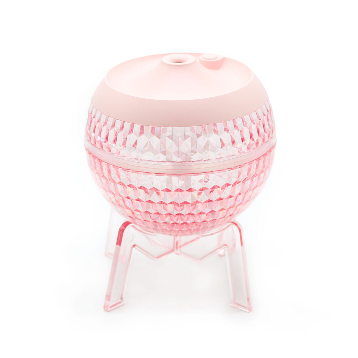 Rosa Luftbefeuchter Mondo Planet – USB – Farbwechsel (nach unten gerichtetes Licht)