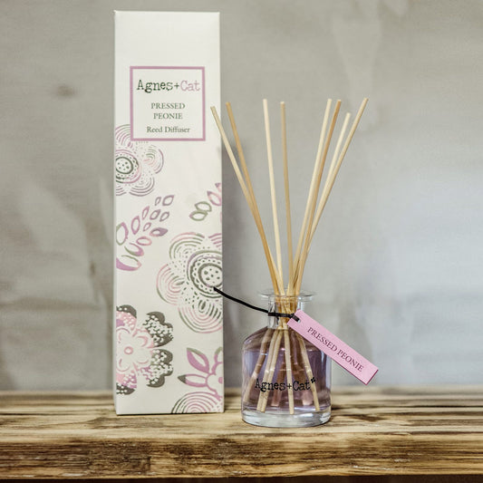 Box mit Raumduft-Diffusor – Pressed Peonie – 140 ml