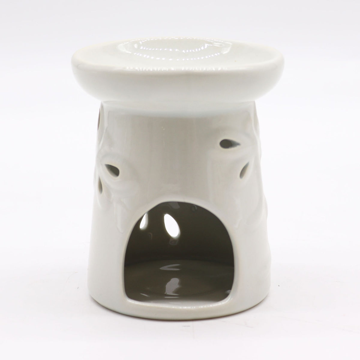 Klassische weiße Duftlampe – Libelle