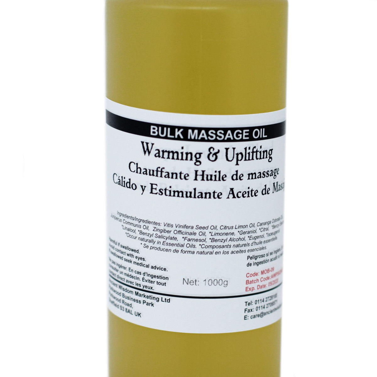 Massageöl Warm and Uplifting – 1 kg