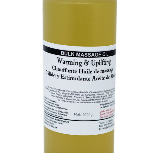 Massageöl Warm and Uplifting – 1 kg