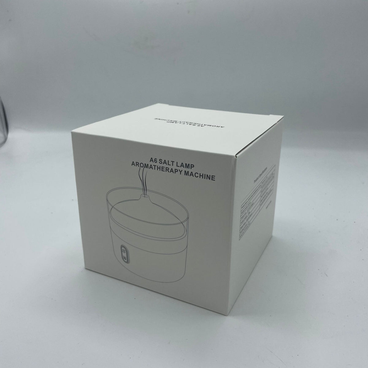Himalaya-Salz-Aromadiffusor – Nachtlicht – USB-C – Flammeneffekt (Salz enthalten)
