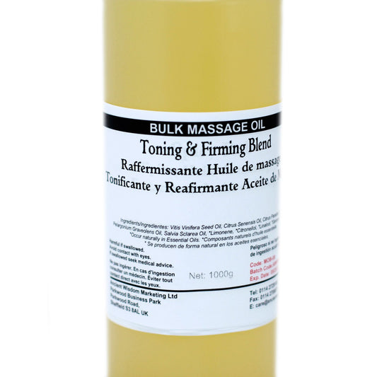 Massageöl Toning and Firming – 1 kg