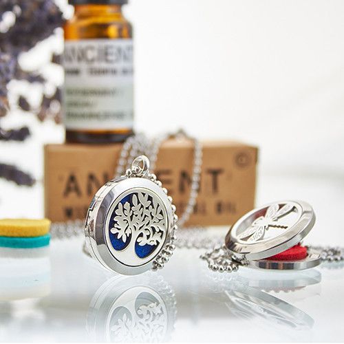 Aromatherapie-Halskette – Yoga Chakra – 30 mm