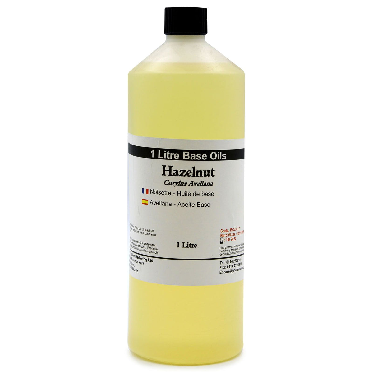 Haselnussöl – 1 Liter
