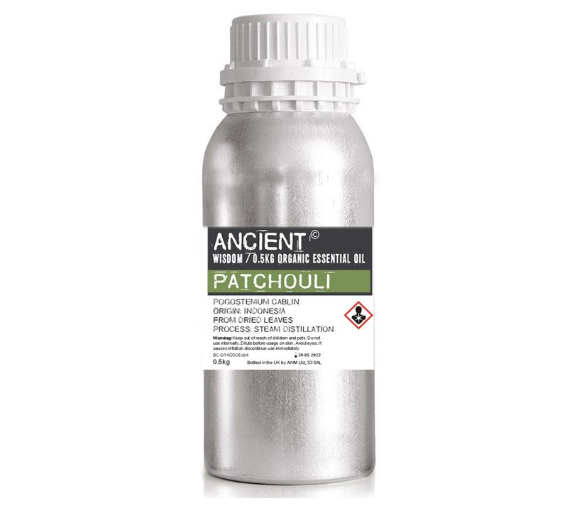 Ätherisches Bio-Patschuliöl – 0,5 kg
