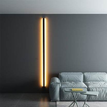 Minimalistische lange LED-Wandleuchte