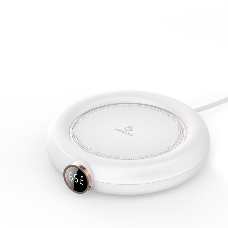 USB-Tassenwärmer mit LED-Display, 3 Temperaturstufen, elektrische Heizplatte für Büro & Zuhause, Winter-Küchenhelfer