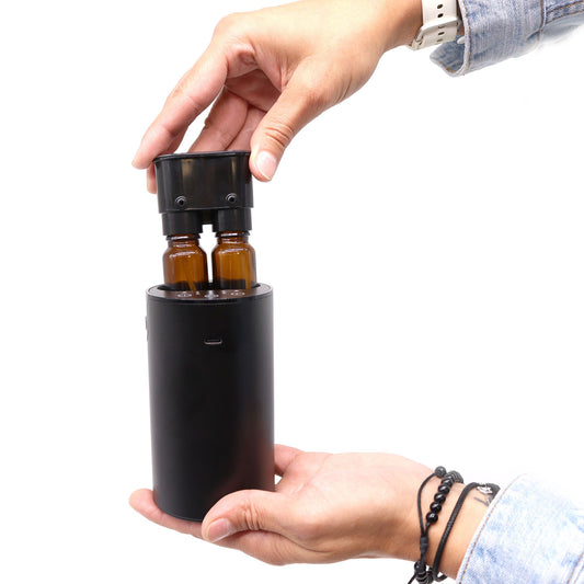 Wasserloser Doppel-Ölvernebler (umschaltbar) – USB auf USB-C