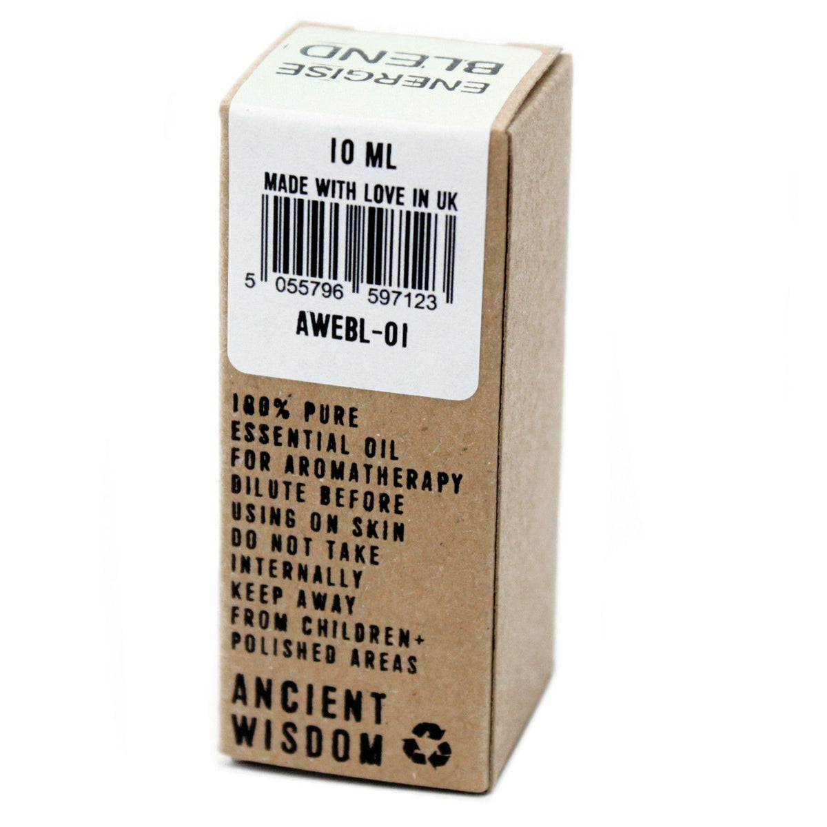 Ätherische Ölmischung Energising – 10 ml, in Schachtel