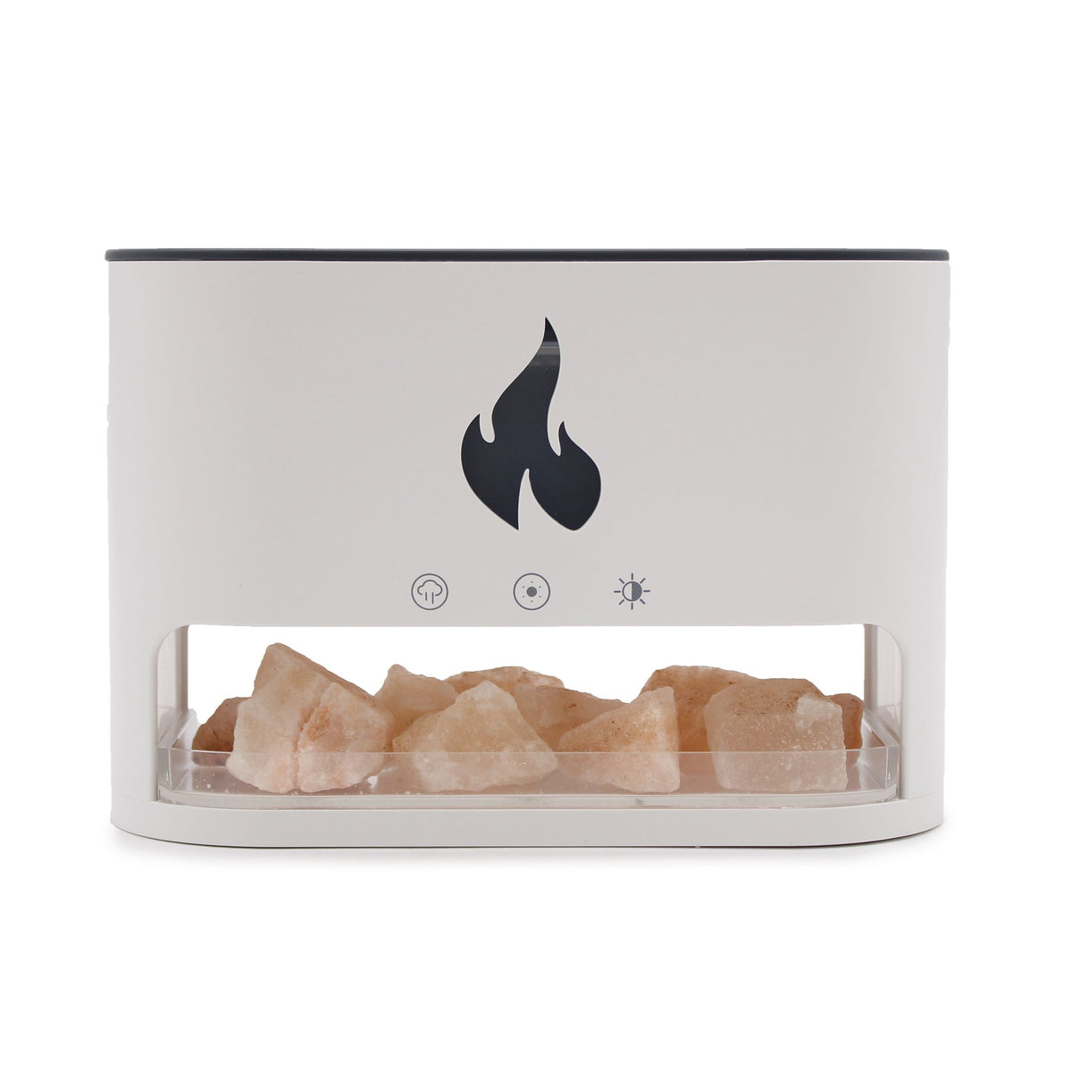 Blaze Aromadiffusor – Himalaya-Salzkammer – USB-C – Flammeneffekt (Salz enthalten)