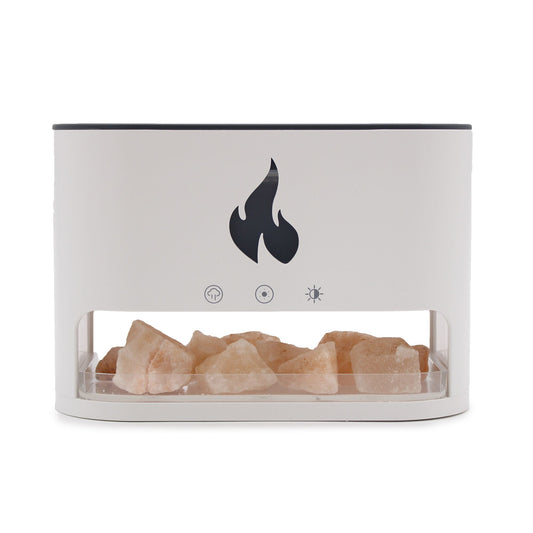 Blaze Aromadiffusor – Himalaya-Salzkammer – USB-C – Flammeneffekt (Salz enthalten)