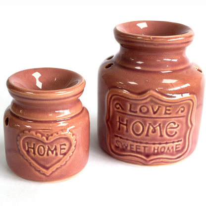 Große Home-Duftlampe – Lavendelfarben – Love Home Sweet Home