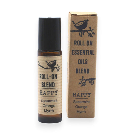 Roll-on mit ätherischer Ölmischung – HAPPY – 10 ml