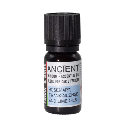Aromatherapie-Ölmischung fürs Auto – Focus & Drive – 10 ml