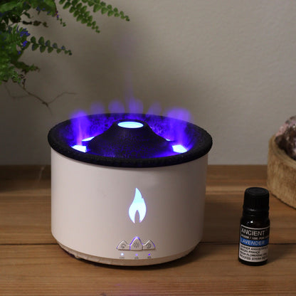 Mittlerer Aroma-Diffusor mit Vulkaneffekt (Netzanschluss) – Zwei Lichtfarben
