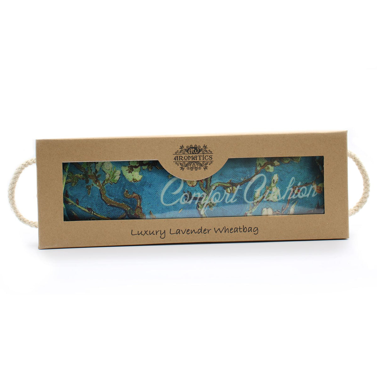 Luxus-Weizenkissen mit Lavendel in Geschenkbox – Blossom
