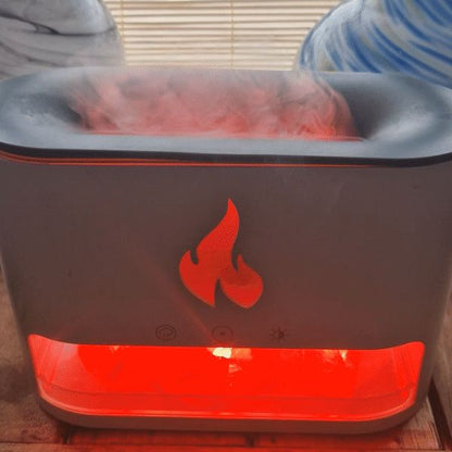 Blaze Aromadiffusor – Himalaya-Salzkammer – USB-C – Flammeneffekt (Salz enthalten)