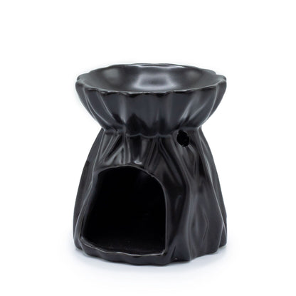 Geometrische Duftlampe – Schwarz