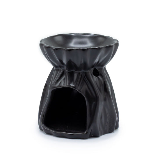 Geometrische Duftlampe – Schwarz