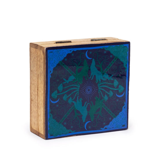 Mittlere quadratische Box 13,5x13,5x6 cm – Hop Hare