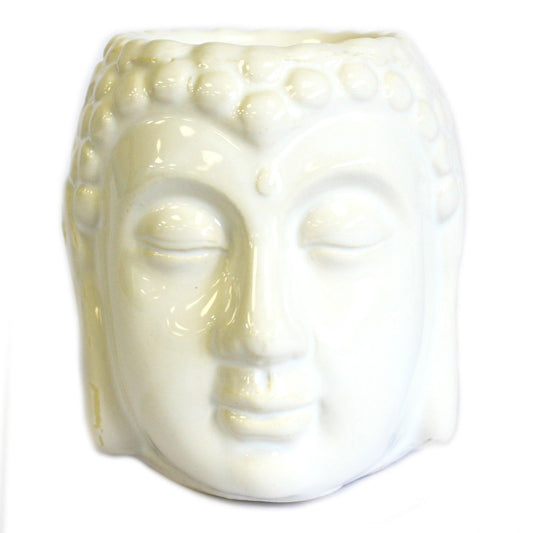Buddha-Duftlampe – Weiß