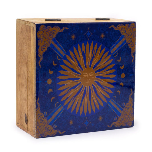 Große quadratische Box – Hop Hare – 15 × 17,5 × 8 cm