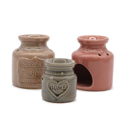 Große Home-Duftlampe – Lavendelfarben – Love Home Sweet Home