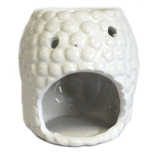 Buddha-Duftlampe – Weiß