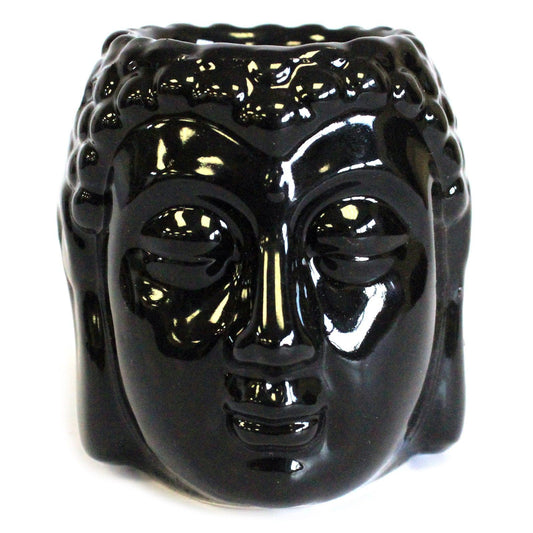 Buddha-Duftlampe – Schwarz