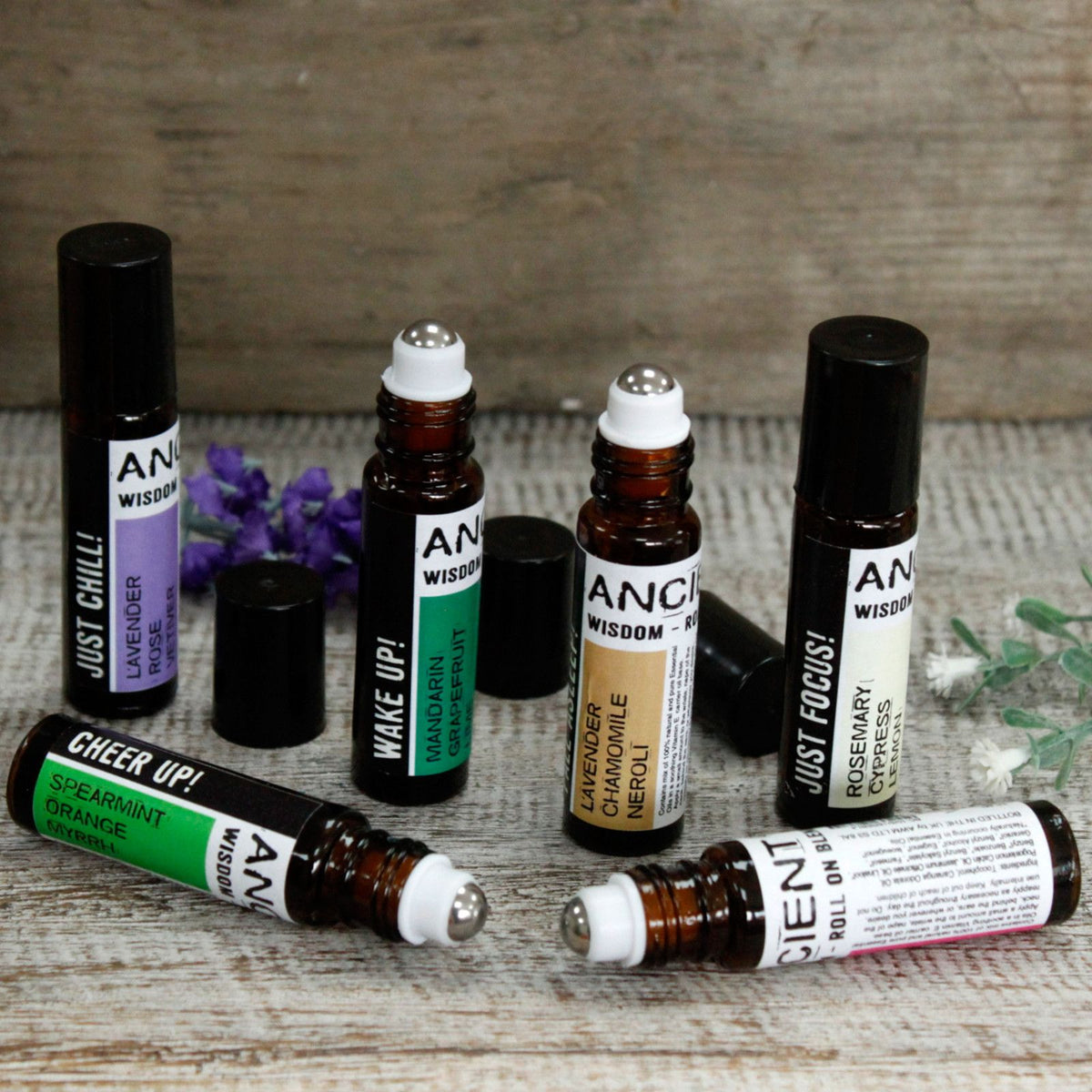 Roll-on mit ätherischer Ölmischung – Don't Worry! – 10 ml