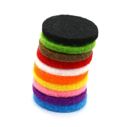 Ersatzpackungen mit 20 mm Pads für Aromatherapie-Schmuck