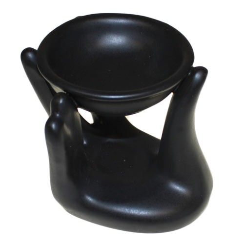 Duftlampe Helping Hand – Schwarz