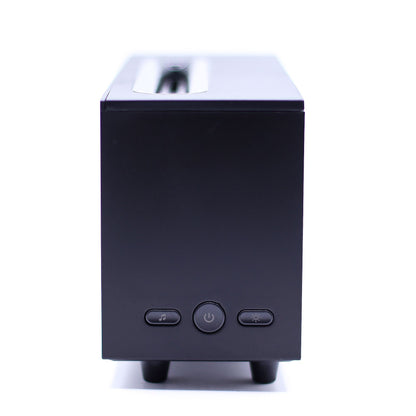 Aroma-Diffusor mit Flammeneffekt und Vogelklängen – Schwarz – USB – Farbwechsel