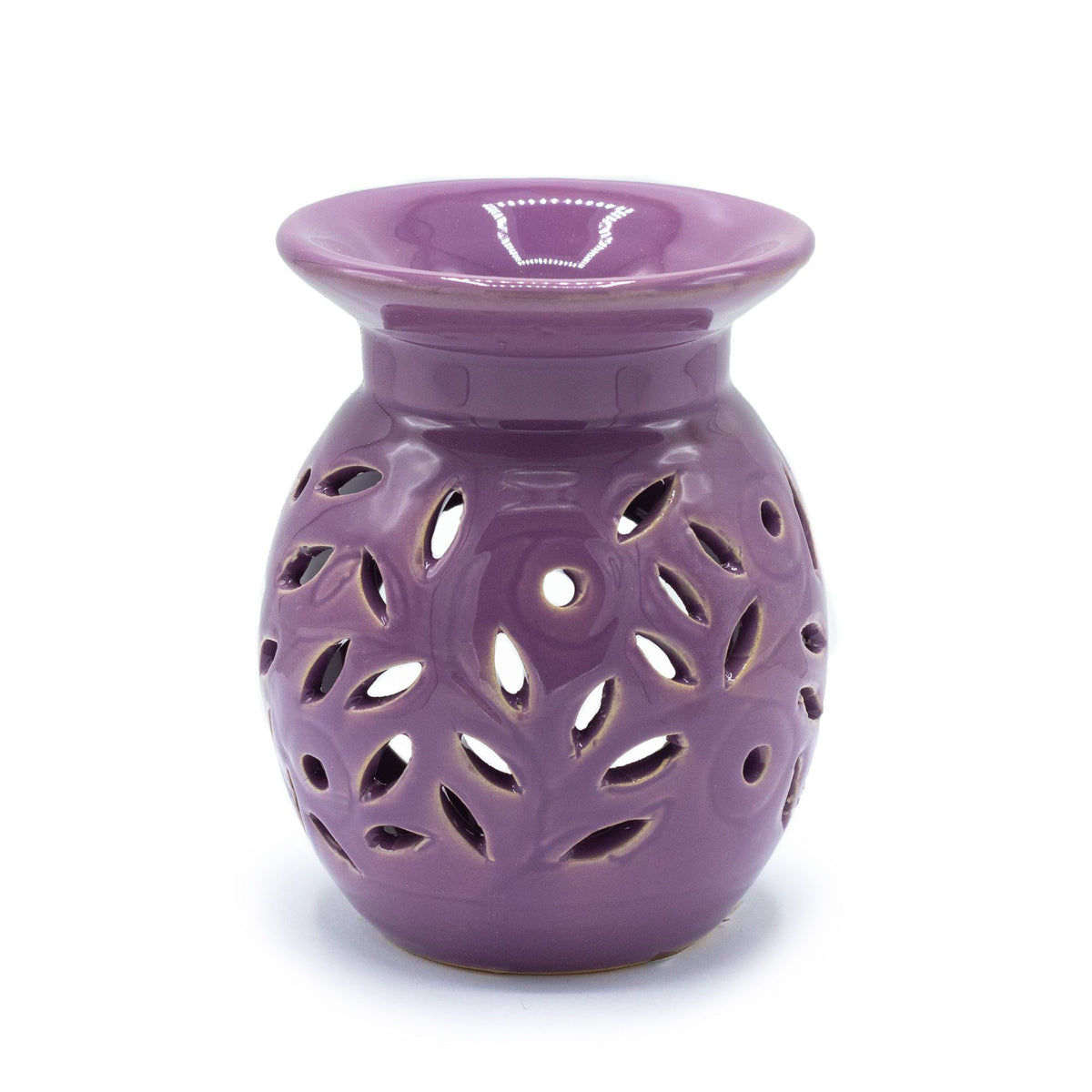 Duftlampe mit Blumenmuster – Lavendel