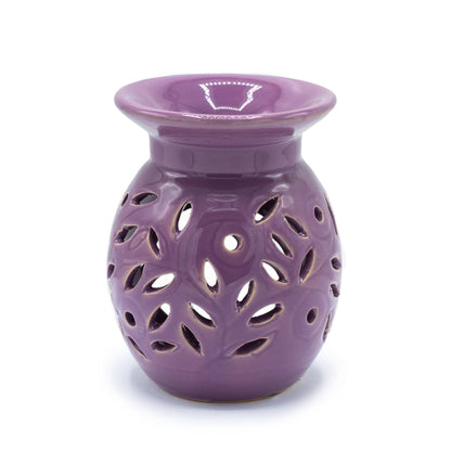 Duftlampe mit Blumenmuster – Lavendel