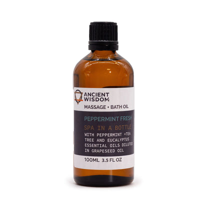 Massageöl Peppermint Fresh – 100 ml