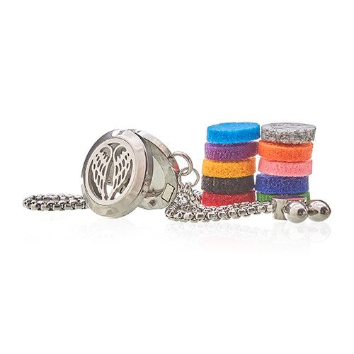 Aromatherapie-Kettenarmband – Engelsflügel – 20 mm