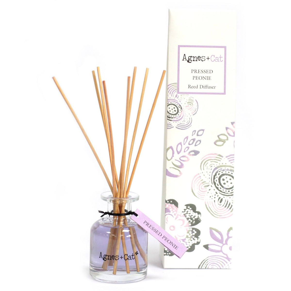Box mit Raumduft-Diffusor – Pressed Peonie – 140 ml
