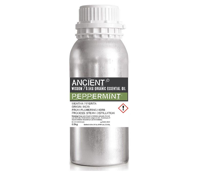 Ätherisches Bio-Pfefferminzöl – 0,5 kg