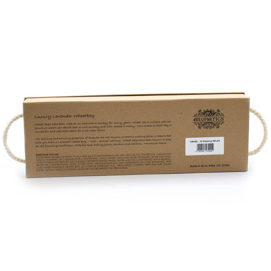 Luxus-Weizenkissen mit Lavendel in einer Geschenkbox – Sleeping RELAX
