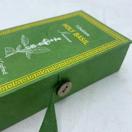 Himalaya Sughandit Dhoop Räucher-Geschenkset – Heiliges Basilikum