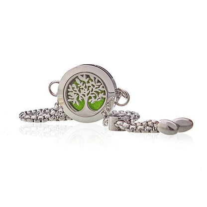 Aromatherapie-Kettenarmband – Lebensbaum – 20 mm