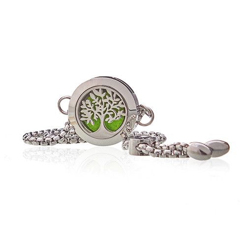 Aromatherapie-Kettenarmband – Lebensbaum – 20 mm