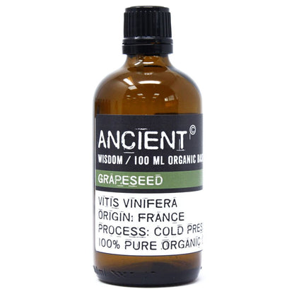 Bio-Traubenkern-Basisöl – 100 ml