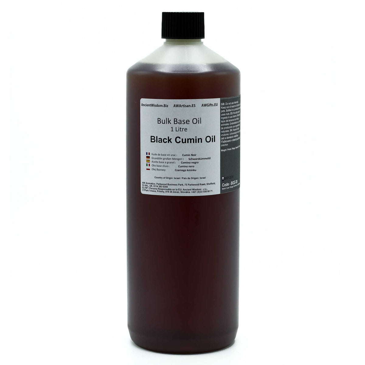 Schwarzkümmelöl – 1 Liter