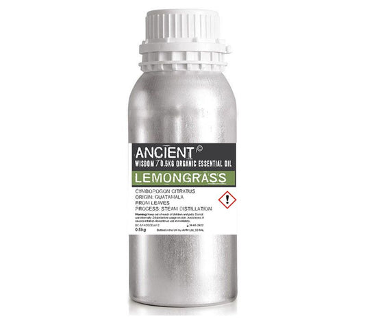 Ätherisches Bio-Zitronengrasöl – 0,5 kg